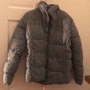 Old Navy Gray Short Winter Coat